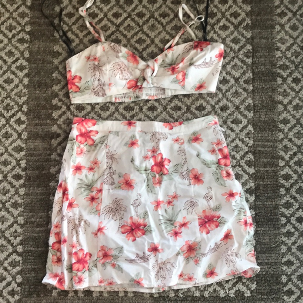 Matching skirt & top